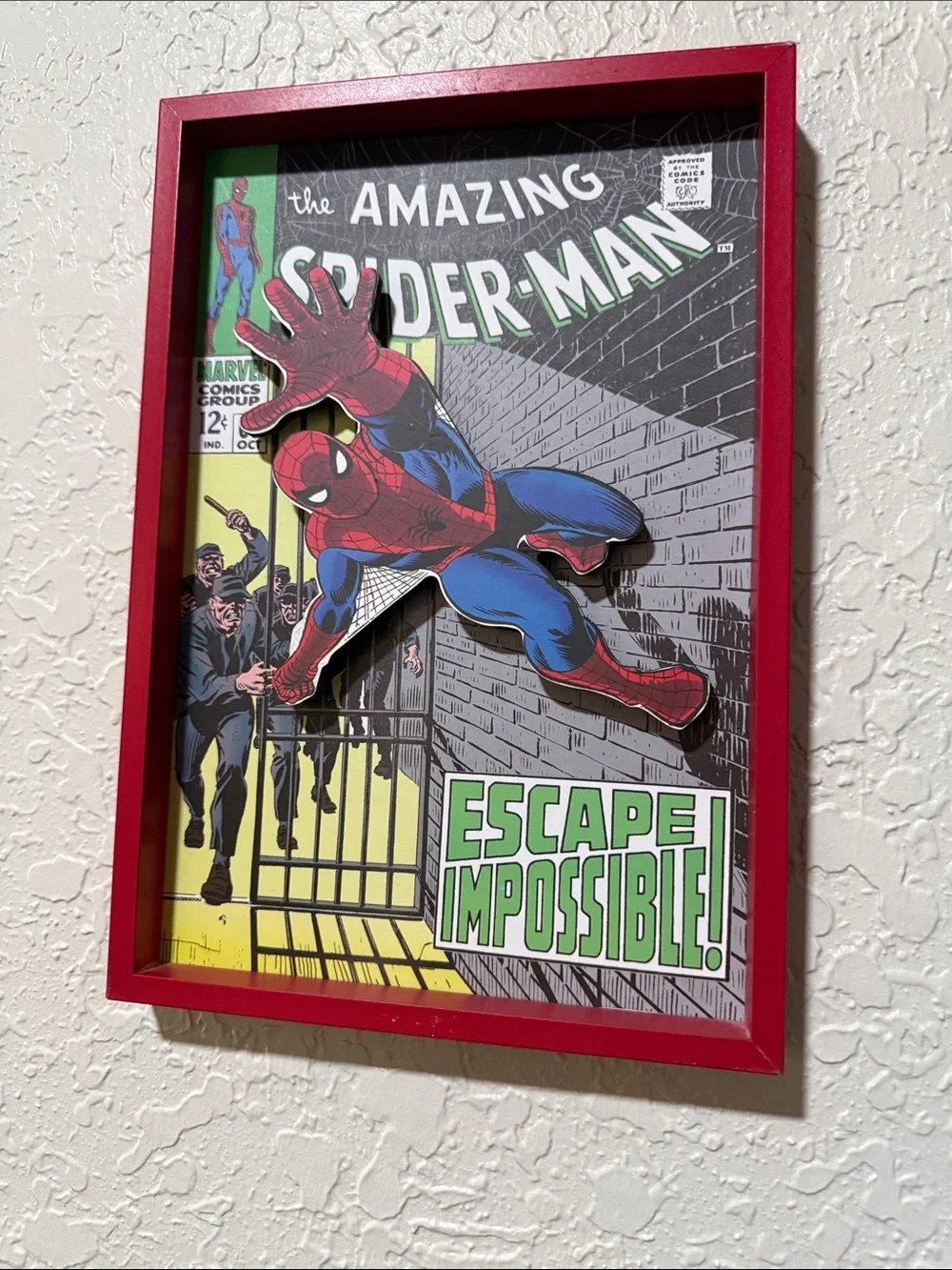 3 Marvel Comics Wall Art Prints - spider-Man, Captain America & falcon, Iron Man